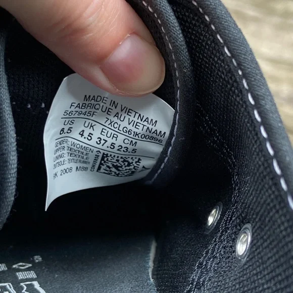 Converse Low Top Mules 6.5 - Picture 9 of 11